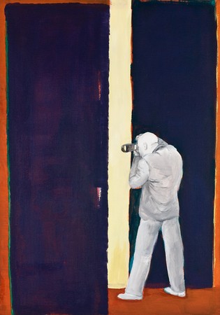2008, Acryl, Kreide, Graphitstift auf Malkarton, 70 x 50 cm